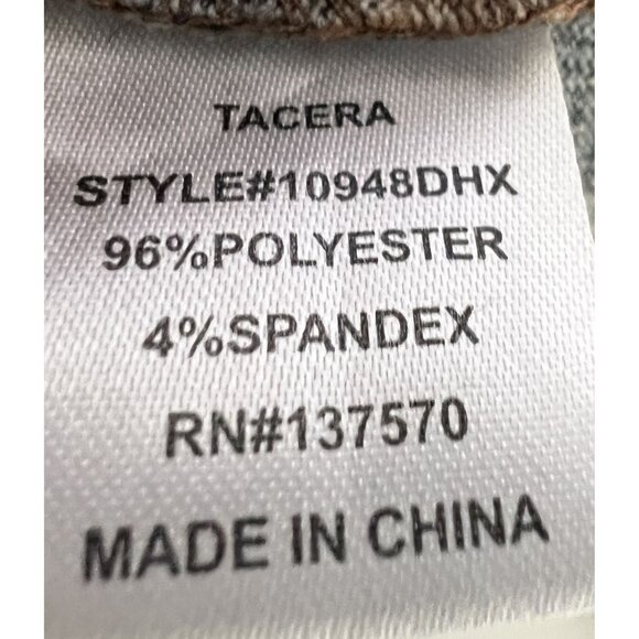 Tacera 3X Womens Chevron Print Dress  Long Sleeves Retro Vibes 70s Plus Size - Picture 6 of 8